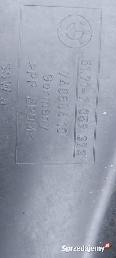 Nadkole przód BMW 1 E87 51717059375 51717059371 Nadkola Szczecin