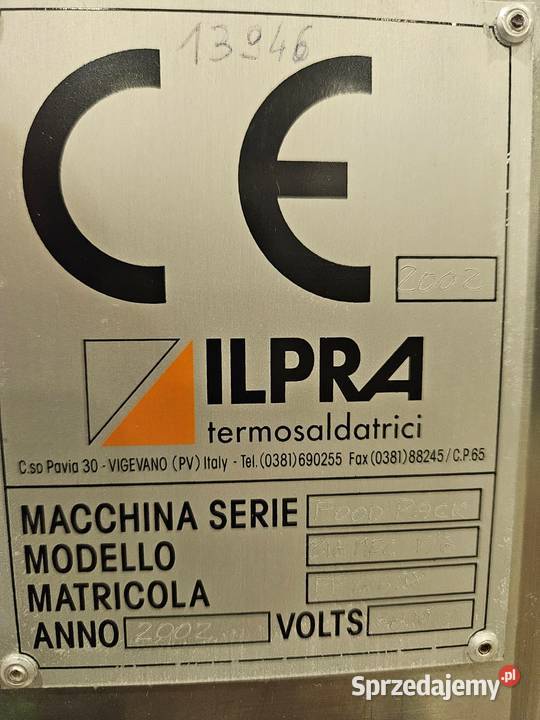 Linia do pakowania próżniowego i etykietowania Produkcja wielkopolskie Krotoszyn