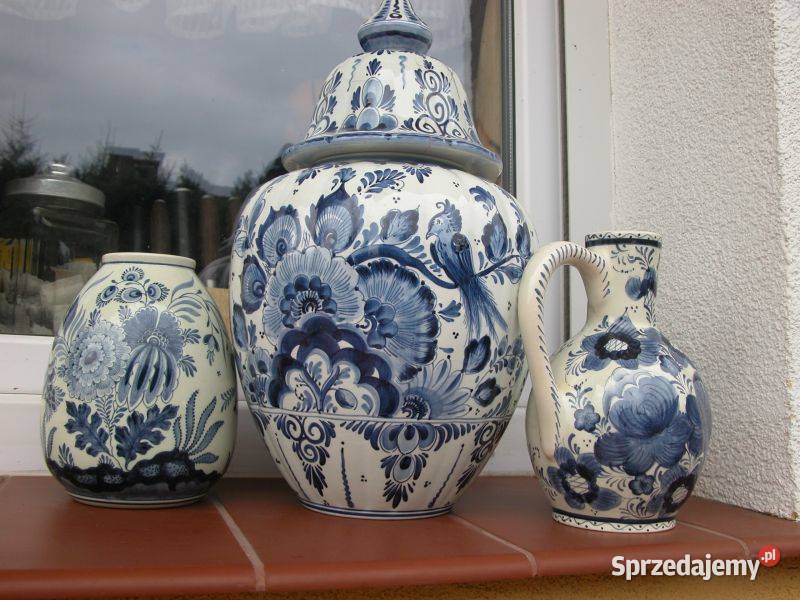 kolekcja wazony wazy delft Porcelana i szkło Gorzów Wielkopolski