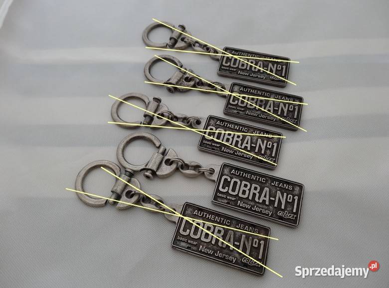NOWY Brelok do kluczy COBRANo1 Made in USA re