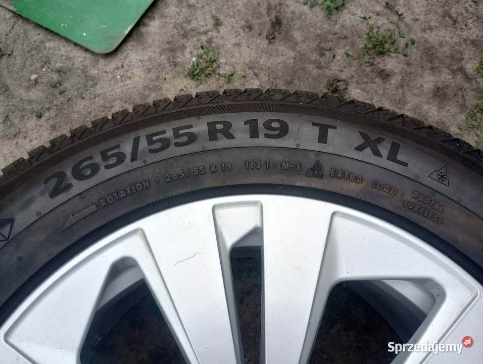 Opony Zimowe 265 55 R19 T XL 2019r 7mm Włocławek