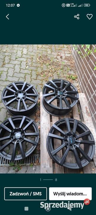 Alufelgi 5x112 r19 AudiVWMercedes Średnica 19" Frydrychowice