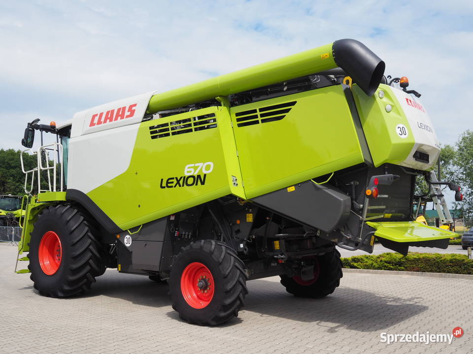 Claas Lexion 670 MONTANA V770 Kombajn zbożowy Stęszew sprzedam