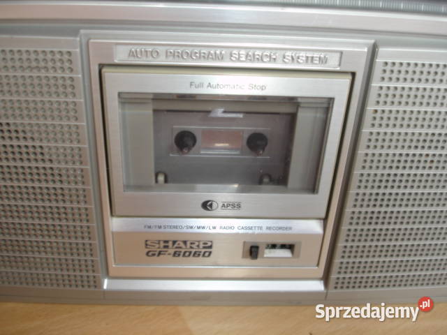 Radiomagnetofon SHARP GF6060H lubuskie Zielona Góra sprzedam