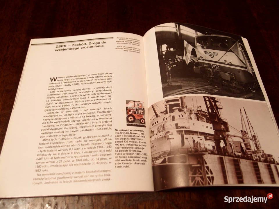 Książka Stosunki gospodarcze ZSRR z zagranicą z łódzkie Łódź