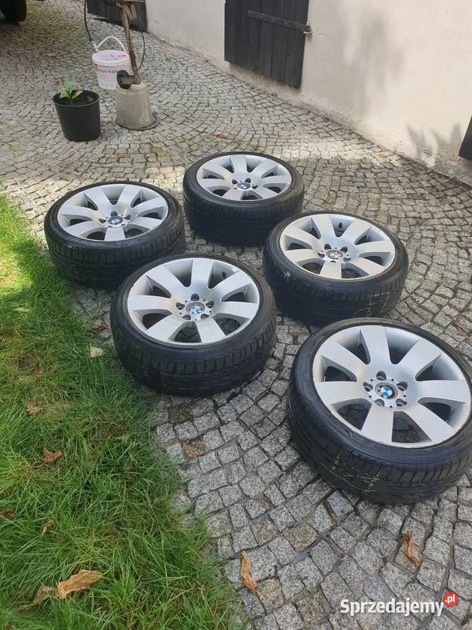 Zestaw 5 alufelg BMW 18 Samochodowe wielkopolskie Leszno