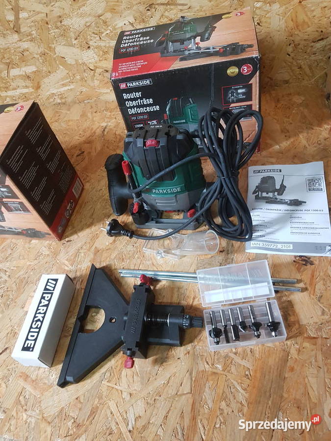 PARKSIDE Frezarka górnowrzecionowa POF 1200 D3 Elektryczne wielkopolskie Głogowa