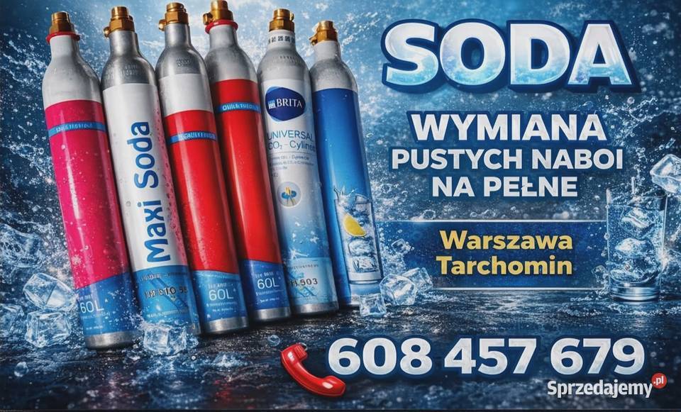 Wymiana Cylindry CO2 do saturatorów Wwa Warszawa