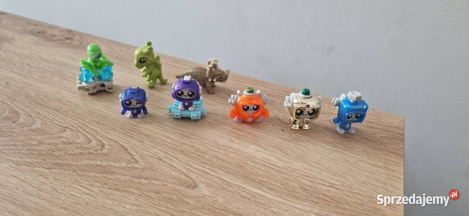 figurki z jajka Kinder colorbots zestaw Kraków