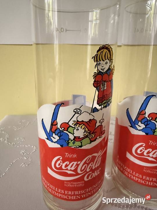 CocaCola Szklanki 400 ml Lillehammer 1994 śląskie Czerwionka-Leszczyny sprzedam