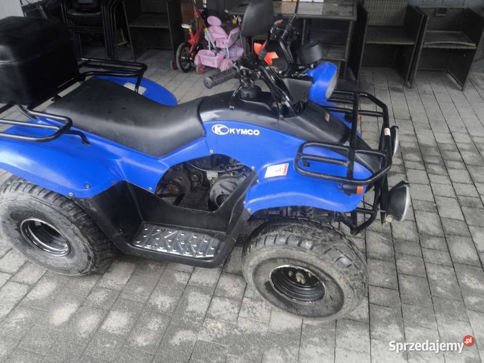 Qaud Kymco maxxer 50 2T Zarejstrowany benzyna Chełmiec