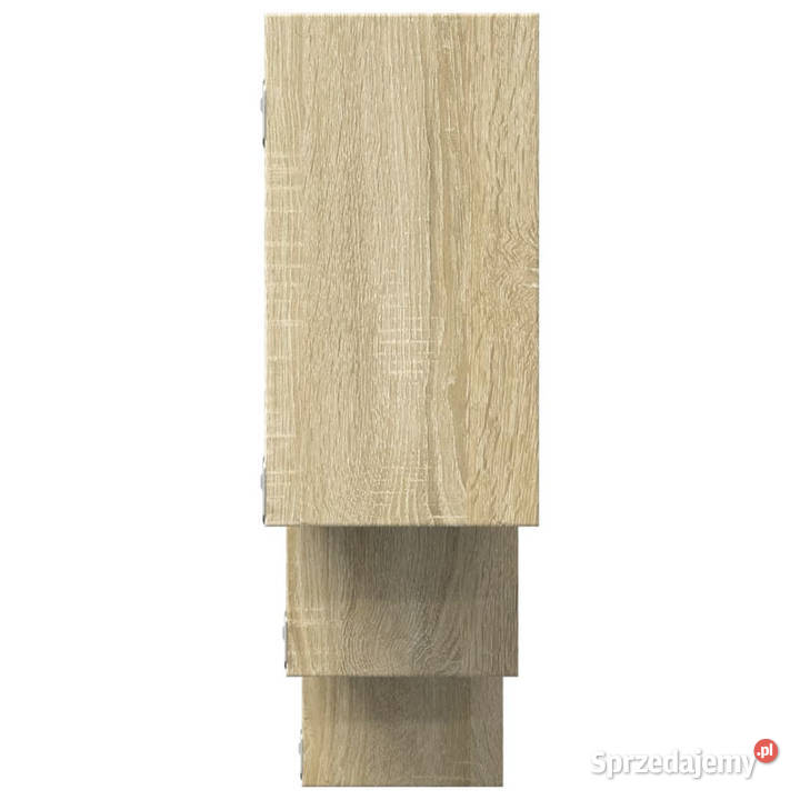 Półka ścienna dąb sonoma 159x18x66 materiał Warszawa