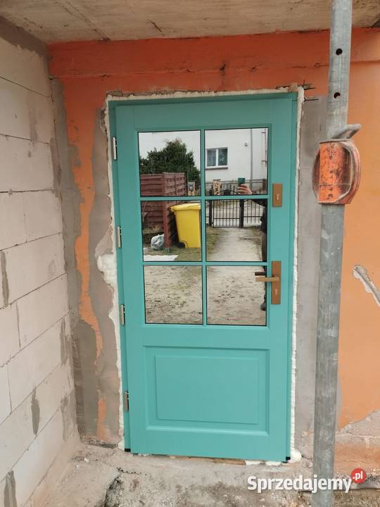 DRZWI DREWNIANE WEJŚCIOWE DOSTAWA CZYSTE Wieliczka