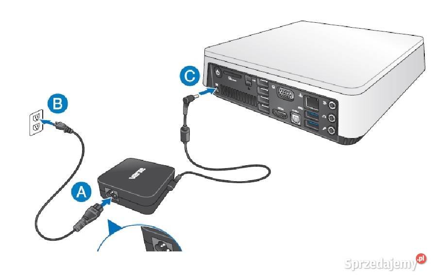 Mikro komputer ASUS VM40B WINDOWS 10 Home Warszawa