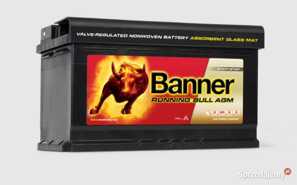 Akumulator Banner Running Bull AGM 80Ah 800A 580 Słupsk sprzedam