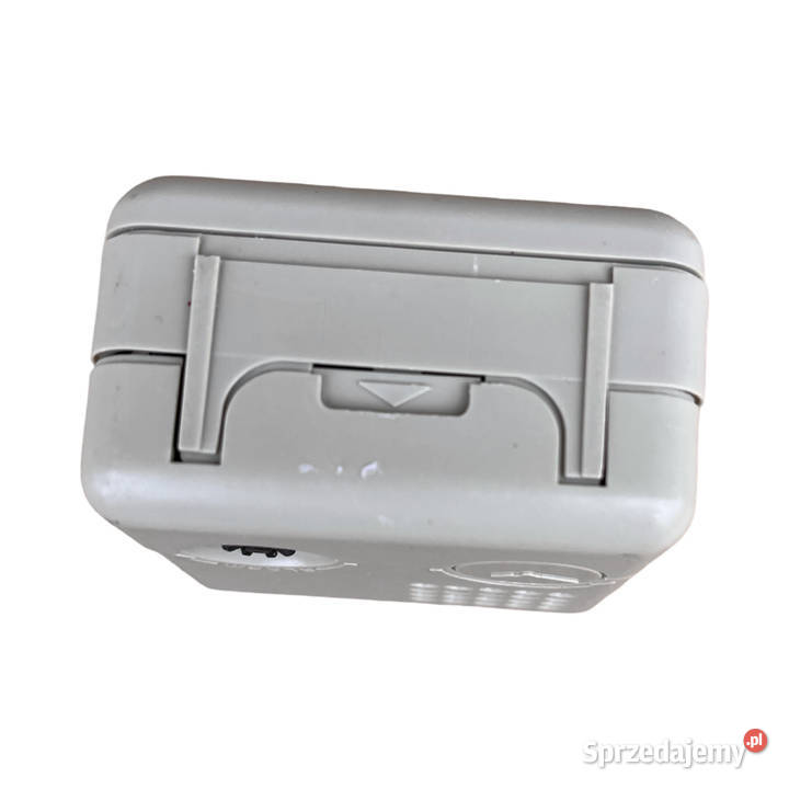 Mały szary budzik elektryczny Elite Niemcy lata szary Zegary Warszawa sprzedam