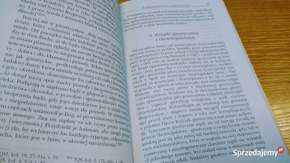 Istota gnostycyzmu w świetle interpretacji Książki naukowe i popularnonaukowe pomorskie Gdańsk