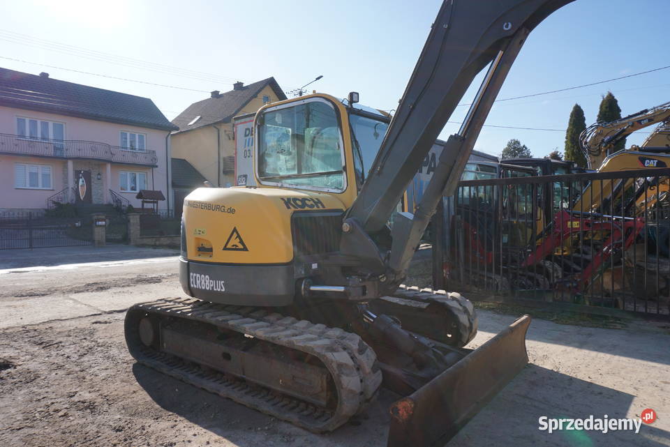 Minikoparka Volvo ECR 88 2012 świętokrzyskie Jeziorko