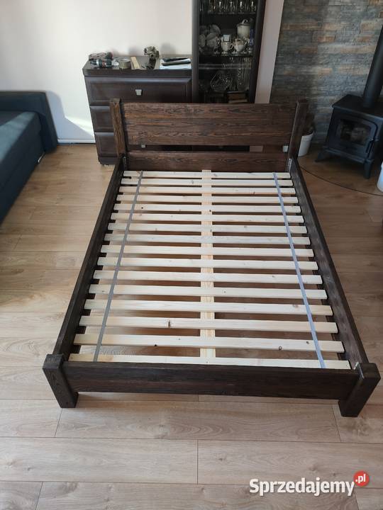 Nowe postarzane szczotkowane łóżko 140x200 Nisko sprzedam