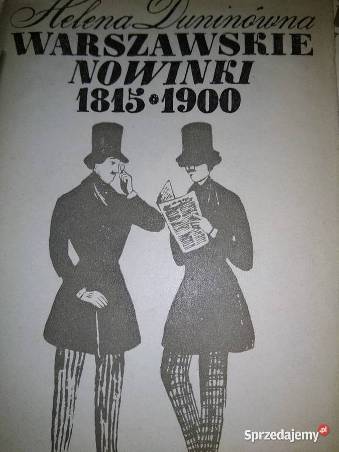 Nowinki warszawskie Duninówna książki używane Warszawa sprzedam