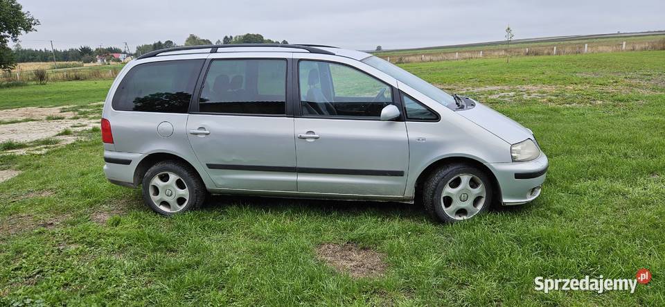 Seat Alhambra 19 TDI 130 CHIP 7 miejsc ZAMIANA 325000km Majdan Ostrowski