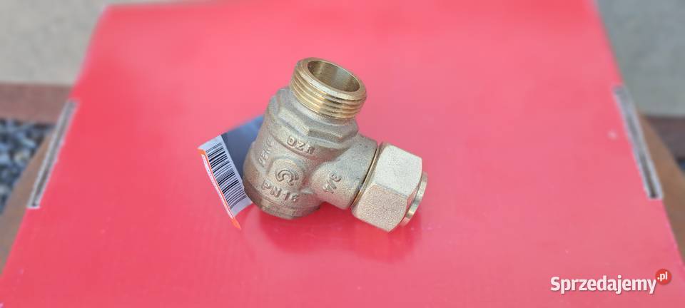 Zawór Calido 34 WZ kulowy kątowy do kotłów CO i lubelskie Świdnik