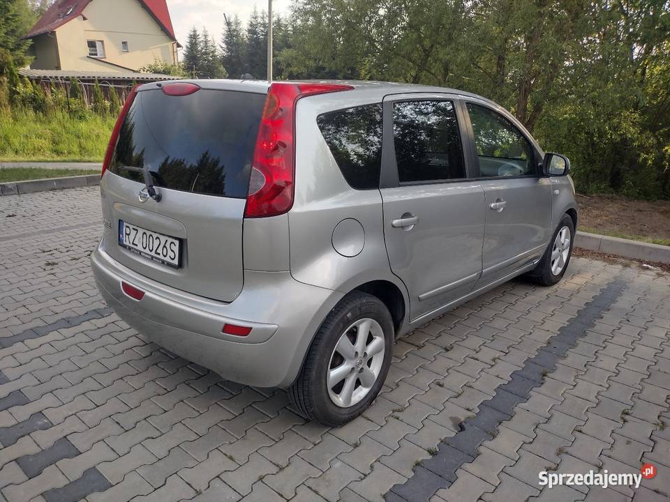 Nissan Note 14 benzyna sprowadzony Rzeszów