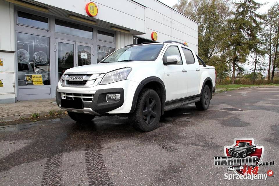 Pokrywa Paki z Orurowaniem ISUZU D 2012 Zabudowa Pasłęk
