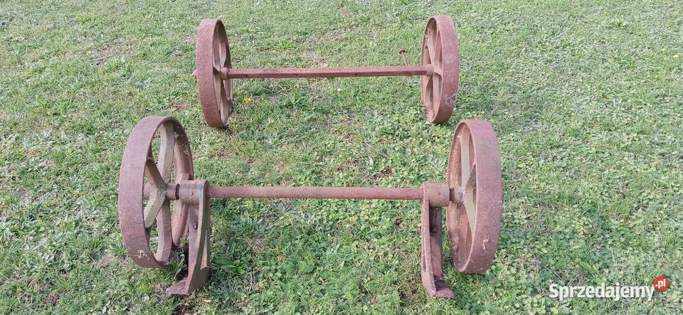 Oś ośka koła żelazne żelaźniak zabytkowe stare Pozostałe Sieradz