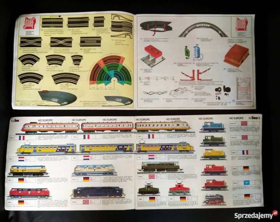 Katalog modeli kolejek Jouef i Lima Warszawa
