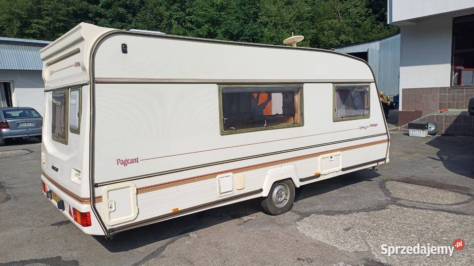 Przyczepa kempingowa 1996 klimatyzacja webasto śląskie Bielsko-Biała