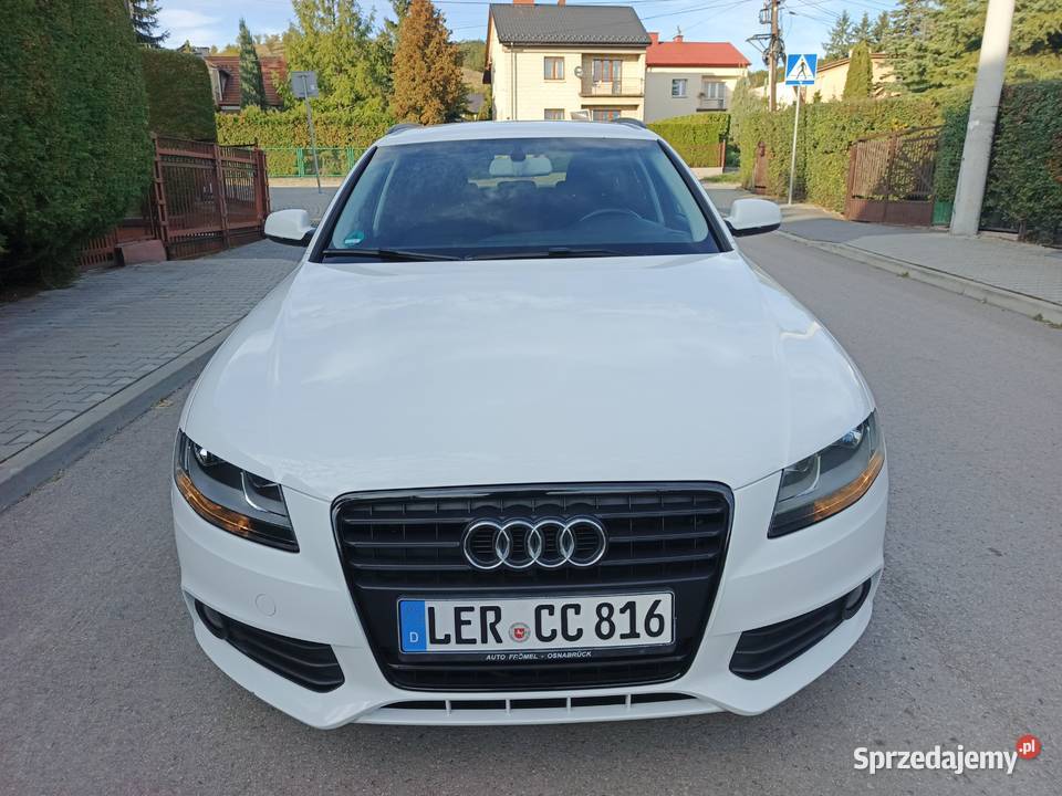 Audi A4 20 TDI Biała perła manual sprowadzona świętokrzyskie Pińczów sprzedam