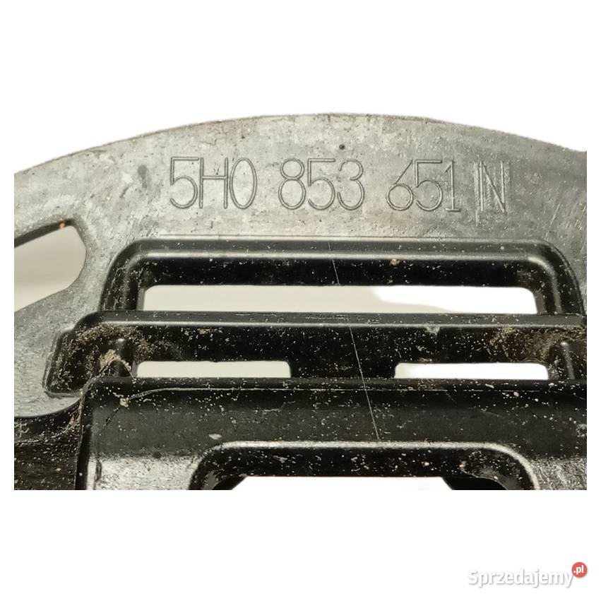 Grill przedni czarny Volkswagen Golf 8 kratka Atrapy