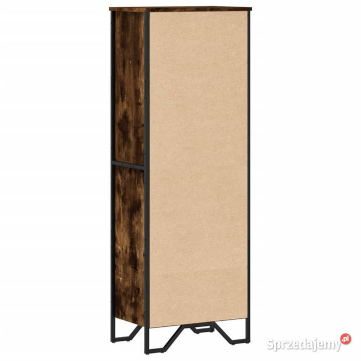 Regał przydymiony dąb 50x31x1375 materiał Warszawa