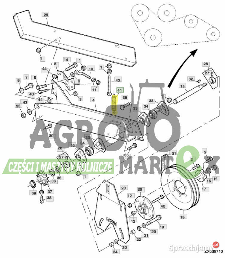 H173011 H137814 H146310 SPRĘŻYNA L330 JD sprzedam