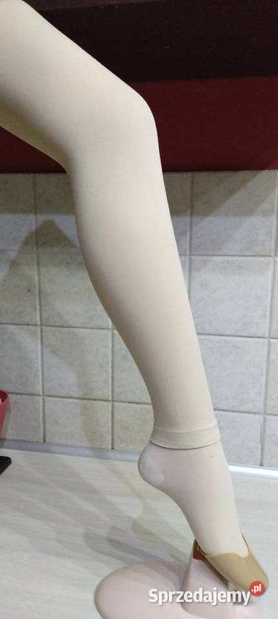 Leginsy w kolorze jasnobeżowym Happy Day