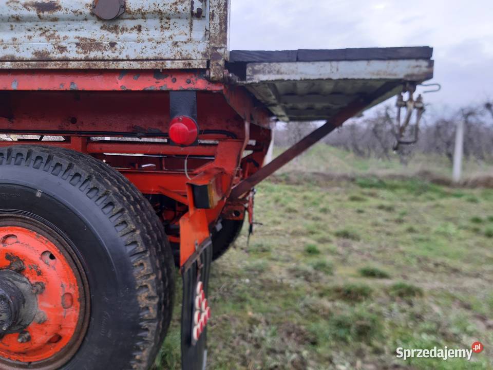 Przyczepa Autosan Sanok d50 6 ton nieuszkodzony Goszczyn