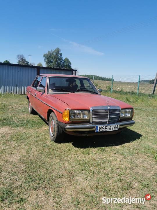 Mercedes W123 24D Rok produkcji 1979 kujawsko-pomorskie Grudziądz