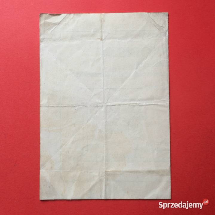 1948 Program Teatru W Bydgoszczy zachodniopomorskie Szczecin