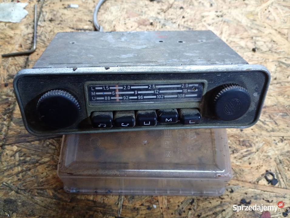 Radio samochodowe VW Santana klasyk mazowieckie Poręba Średnia