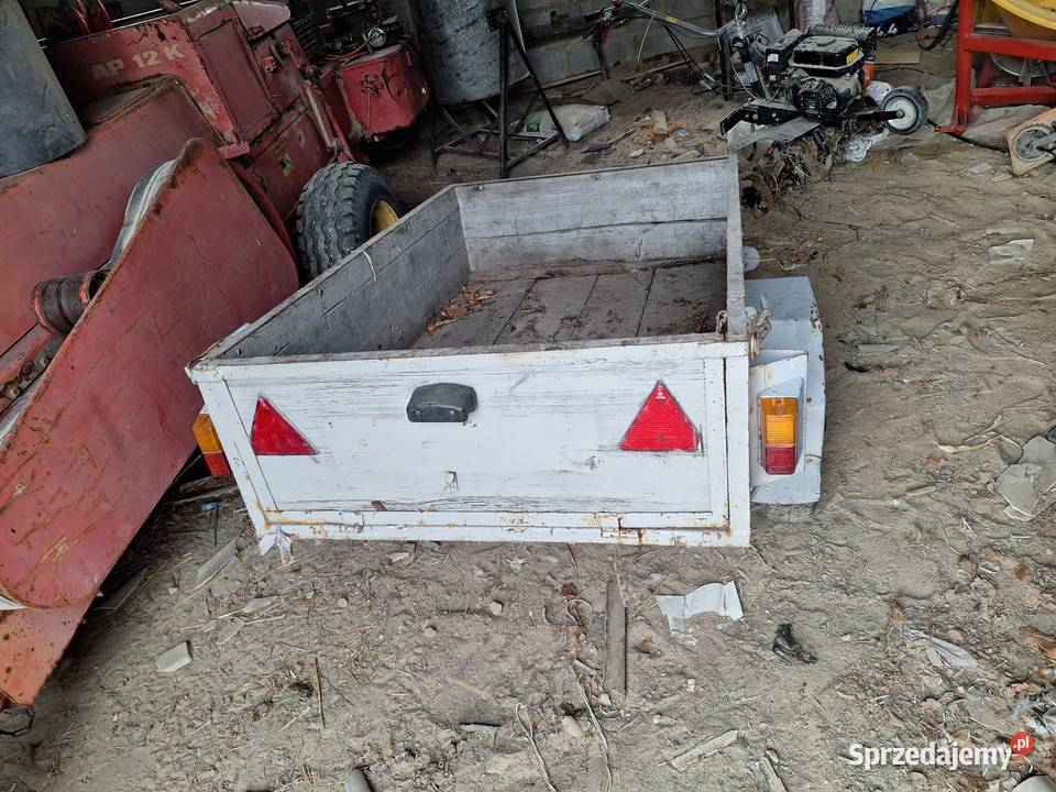 Przyczepka samochodowa SAM gotowa do jazdy Wojsławice