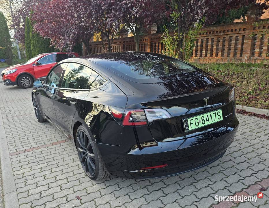 Tesla Model 3 Performance Gw2027 ESP lubuskie Gorzów Wielkopolski