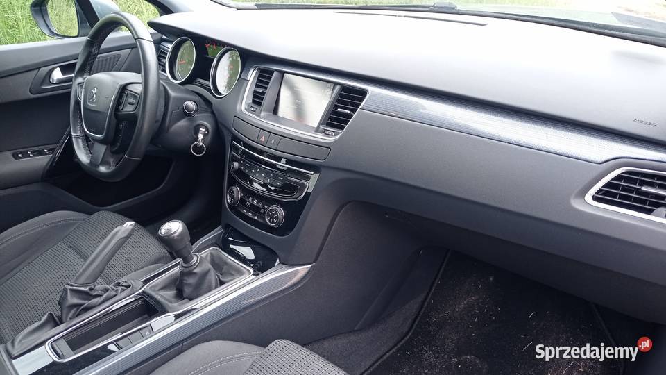 Peugeot 508 I 16 Niski przebieg zadbany wielofunkcyjna kierownica Miękinia