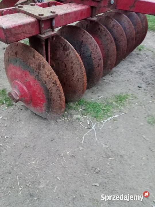 Broń talerzowa ciągana ciężką 22 m Do ciągnika lubelskie Cyców