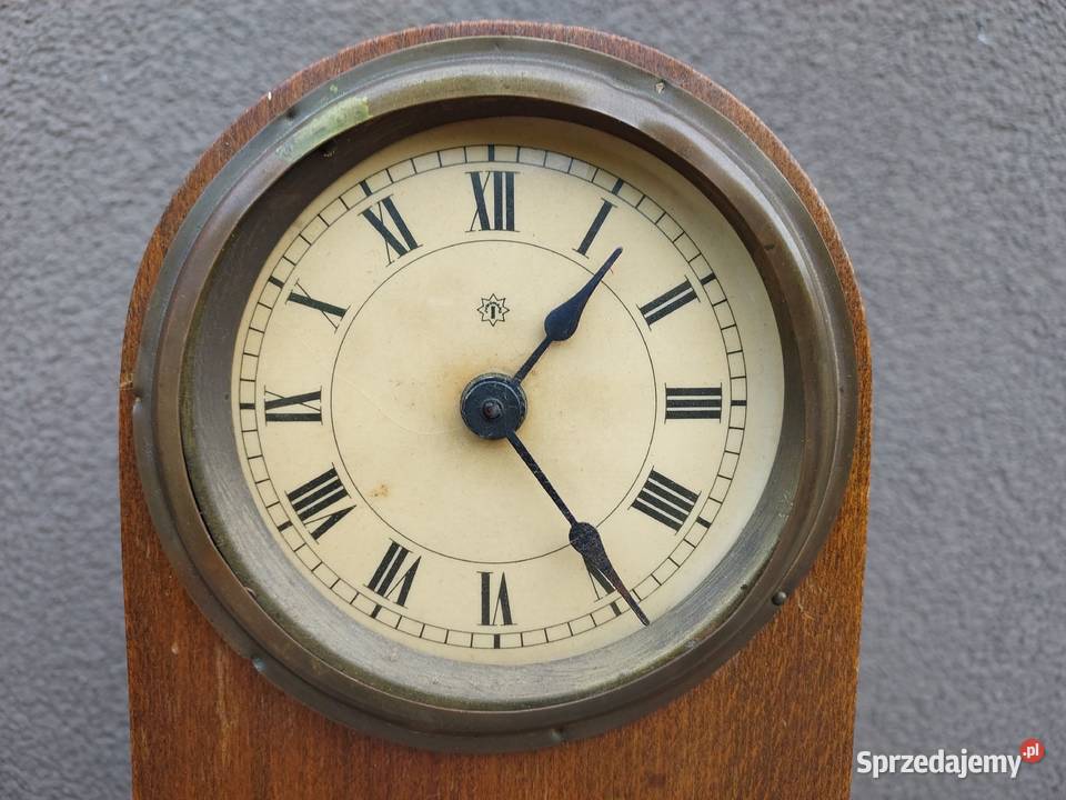 206 Stary zegar stołowy budzik Junghans 1920r