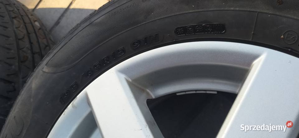 Koła z oponami 15 5x112 audi vw seat skoda Kozienice