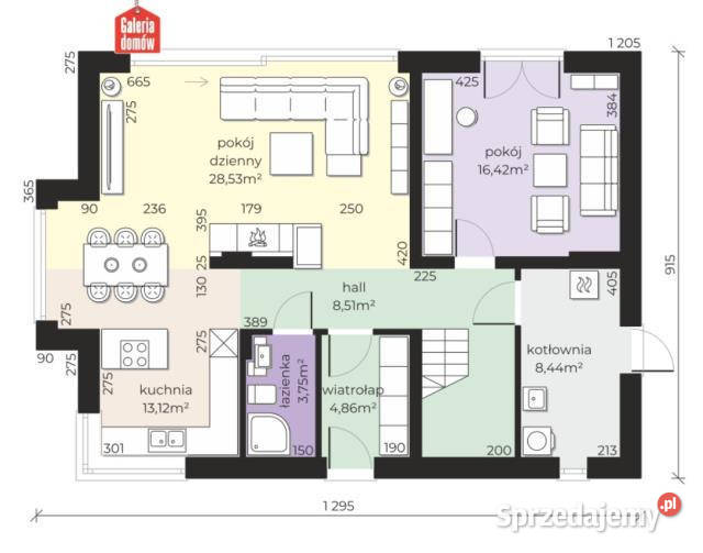 Ogłoszenie działka 1328m2 Borek