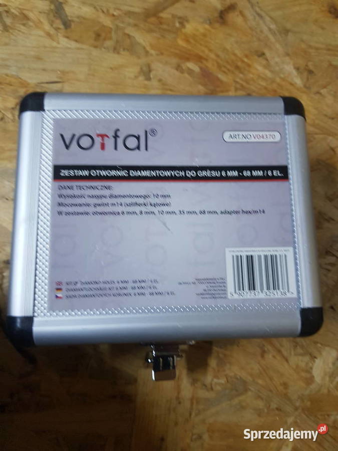 ZESTAW 5 OTWORNIC KORONEK DIAMENTOWYCH DO Głogowa