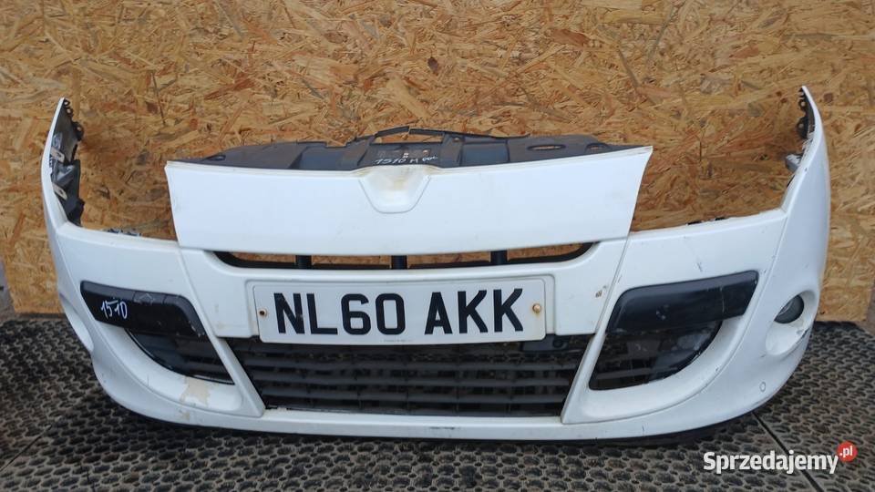 RENAULT MEGANE III CABRIO ZDERZAK PRZÓD OV369 osobowe Zbierkowo sprzedam