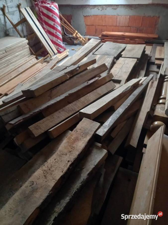 Deski debowe jesionowe do obróbki wielkopolskie Kórnik